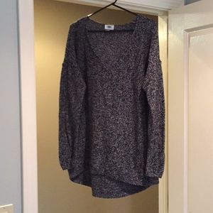 Old Navy extra long but neck sweater